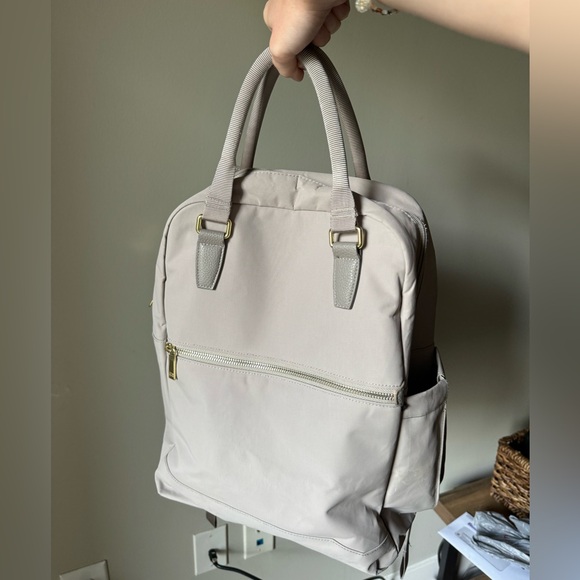 Taupe Backpack - Picture 3 of 4